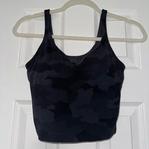 Lululemon Align Tank, Heritage 365 Camo Deep Coal Multi Size 4